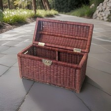Wicker campaign trunk oriental - campaign,