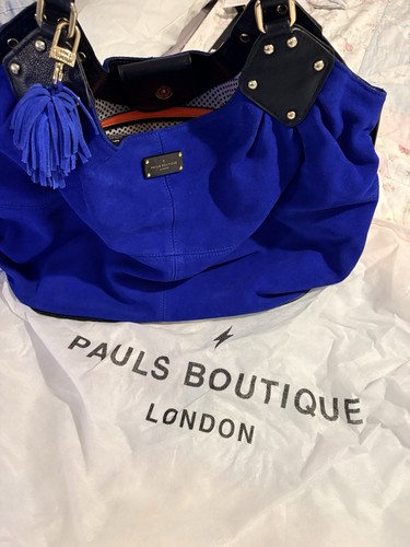 Paul boutique blue - boutique, suede