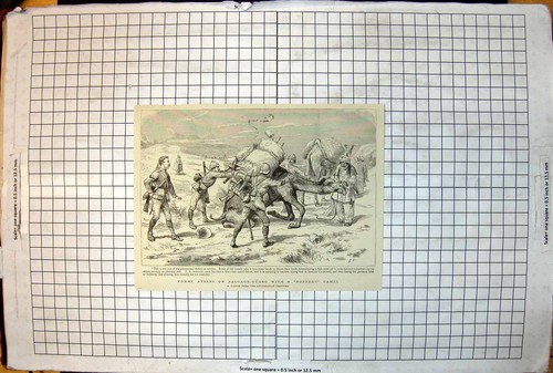 Old print tommy atkins baggage - old,