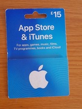 App Store & iTunes £15 Card