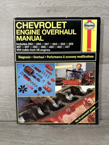 Haynes 1762 chevrolet - chevrolet, engine