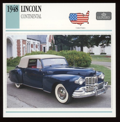 1948 lincoln continental - lincoln,