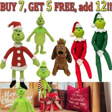 Christmas Grinch Plush Doll