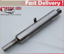 BSA M20 silencer plain metal