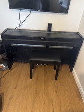 Yamaha ARIUS YDP-334 Digital Piano with Stool Black Excellent Condition