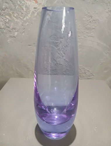 Vintage lilac glass bullet - vintage,