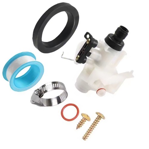 Toilet water valves set - toilet,