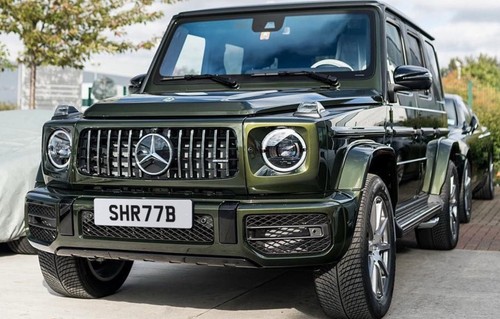 Private number plate shr77b - number,
