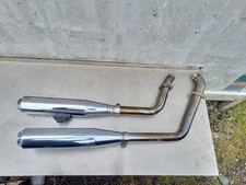 Complete exhaust system  for a Harley Davidson Evo softail