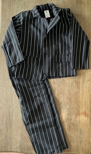Kids gangster pin - gangster, suit