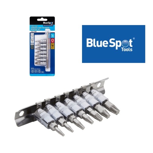 Bluespot torx extractor - extractor, set