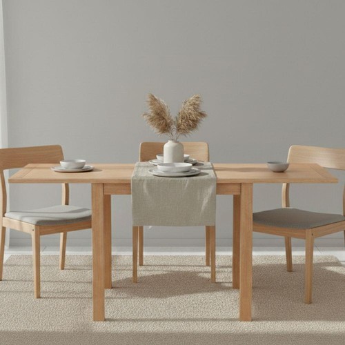 Solid oak flip top extending - flip,