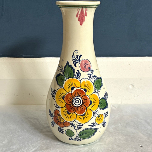 Bols delft hand painted - bols, floral