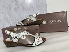 Pavers Women’s White Sandals