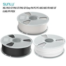 SUNLU 1.75MM PP/PA12-CF/PA6-CF/PC-ABS/Easy-PA Engineering Filament 1000g/800g