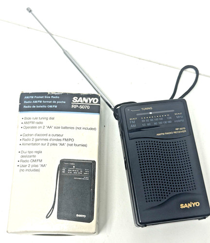 Vintage sanyo 5070 fm - rp-5070, am