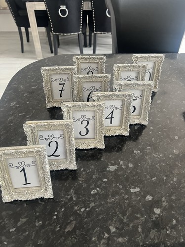 Table numbers ornate - 1-10,