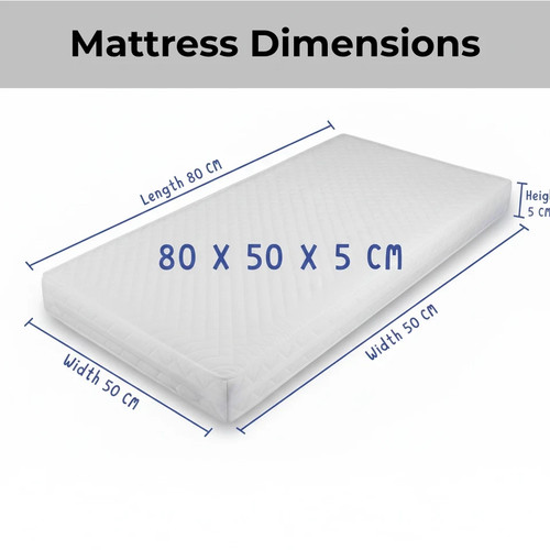 Bedside crib mattress - mattress, 80