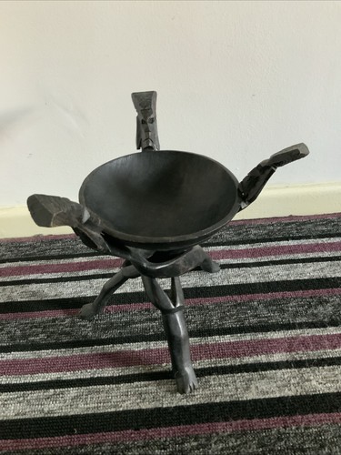 Vintage african hand carved - african,