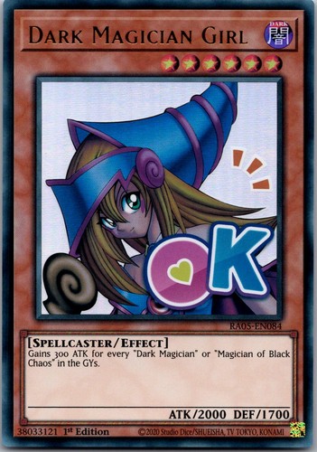 Dark magician girl ra05 en084 - magician,