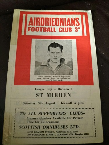 Vintage airdrieonians st - v,