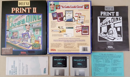 Deluxe print 1988 - print, ©1988