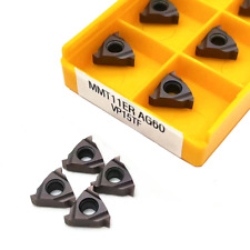 10pcs MMT 11ER AG60 VP15TF Turning Lathe Carbide Insert External Threading