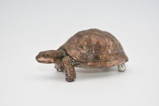Heavyweight 393g Bronze Silverplated Detailed Tortoise by R.H.