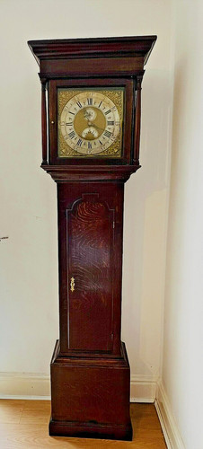 Antique longcase grandfather - antique,