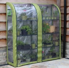 Haxnicks Light Booster Double Plant House Cold Frame Mini Greenhouse RRP £165.00