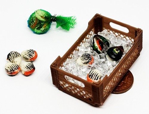 Dolls house scallops shell - dolls,