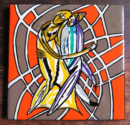 Bloomsbury group inspired tile - group,