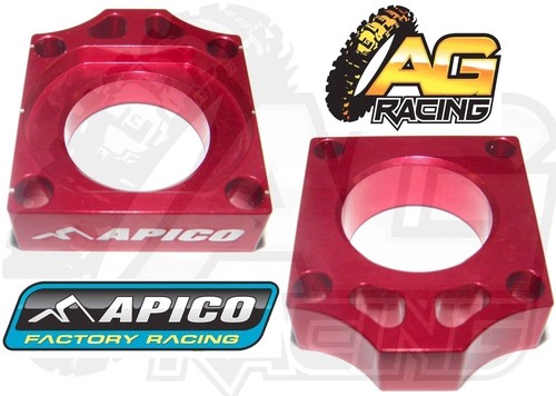 Apico red rear axle - axle, set