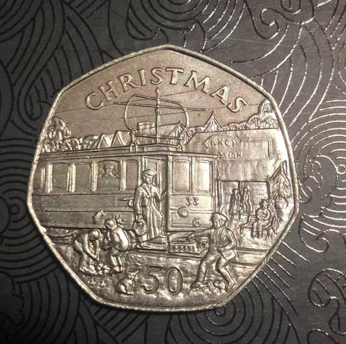 1989 christmas 50p - christmas,