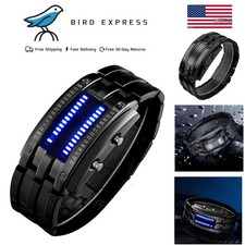 Men's LED Digital Binary Watch