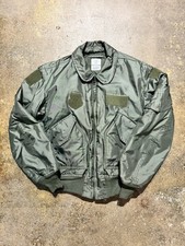 CWU-45/P COLD WEATHER FLYER’S JACKET ARAMID LARGE US MILITARY PILOT TOP GUN
