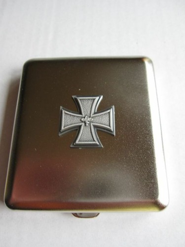 Iron cross cigarette case - iron, ek