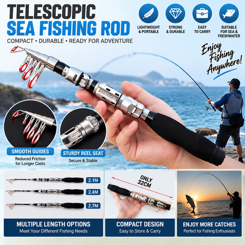 Small sea pole throwing - small,