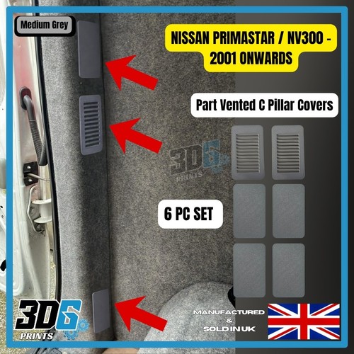 Medium grey vented nissan - grey,