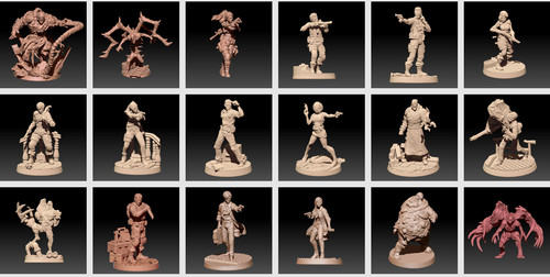 Miniatures tabletop - -,