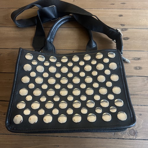 Unbranded black faux leather - faux,