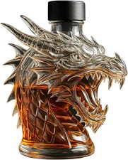Whiskey bottle dragon - dragon,