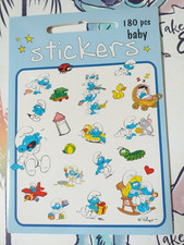 SMURFS STICKERS BABY (180 PCS)