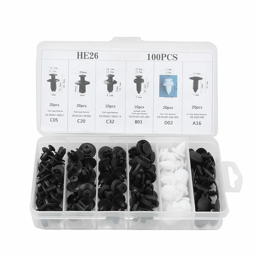 100pcs clip trim car - trim, push