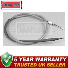 Borg & Beck Rear Hand Brake Cable Fits Dispatch Expert 1.6 HDi 2.0 D 9809533580