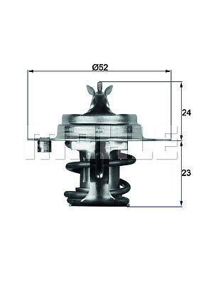 88d mahle thermostat - 88d, s