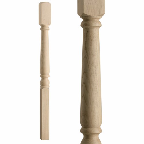 Colonial turned spigot post - spigot,