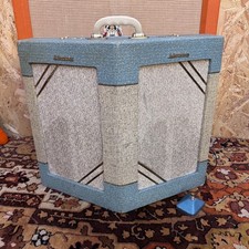 Vintage 1950s WEM Watkins Dominator MK1 Black V Front 2x10 Valve Amplifier Combo