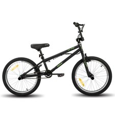 HILAND Redeem 20" BMX Freestyle Bike Boys And Girls With 360° Gyro & 4 Pegs Bla
