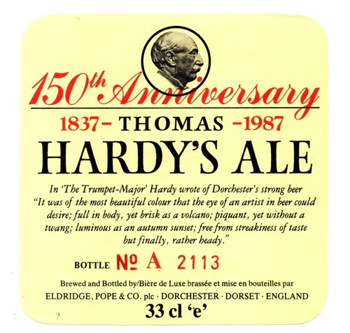 England beer label - -,